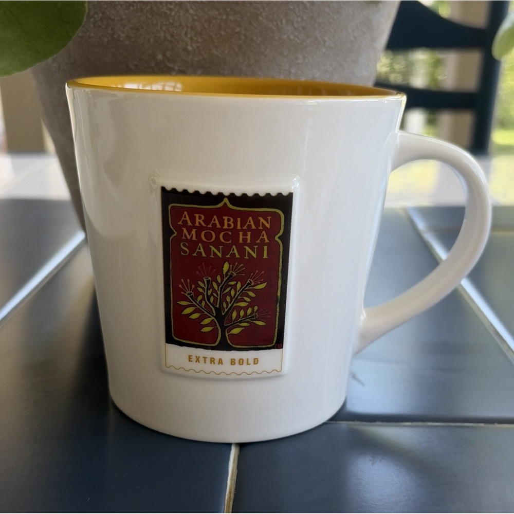 2006 Starbucks African/Arabic Arabian Mocha Sanani 16 oz. Mug (E3)